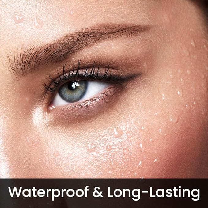 Kaely 1.5mm Skinny Gel Eyeliner Pencil,Black Cat Eye Liner Makeup Pen,Cream Smooth Eyeliner Crayon,delineador de ojos contra el agua,Waterproof Long Lasting 16 Hour Wear,Vegan & Cruelty Free,01
