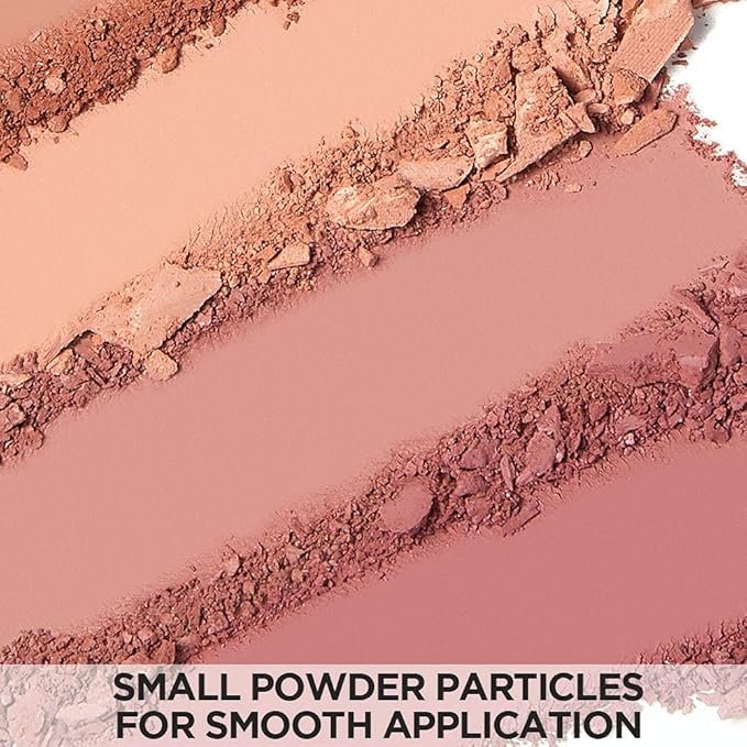 I'M MEME Blusher Palette - Afternoon Tea_Fruit FLavor | Soft Pink, Peach, Lavender, 3 Shades Palette, Matte Powder, Face & Cheeks, For All Skin Tones, Powdery Finish, Lightweight Formula, 0.4 Oz