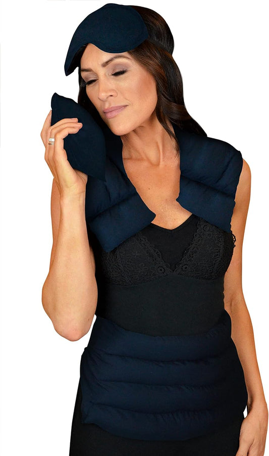 Nature’s Approach Aromatherapy Heating Pad 4-Piece Microwave Heating Pad Set with 12 Soothing Herbs