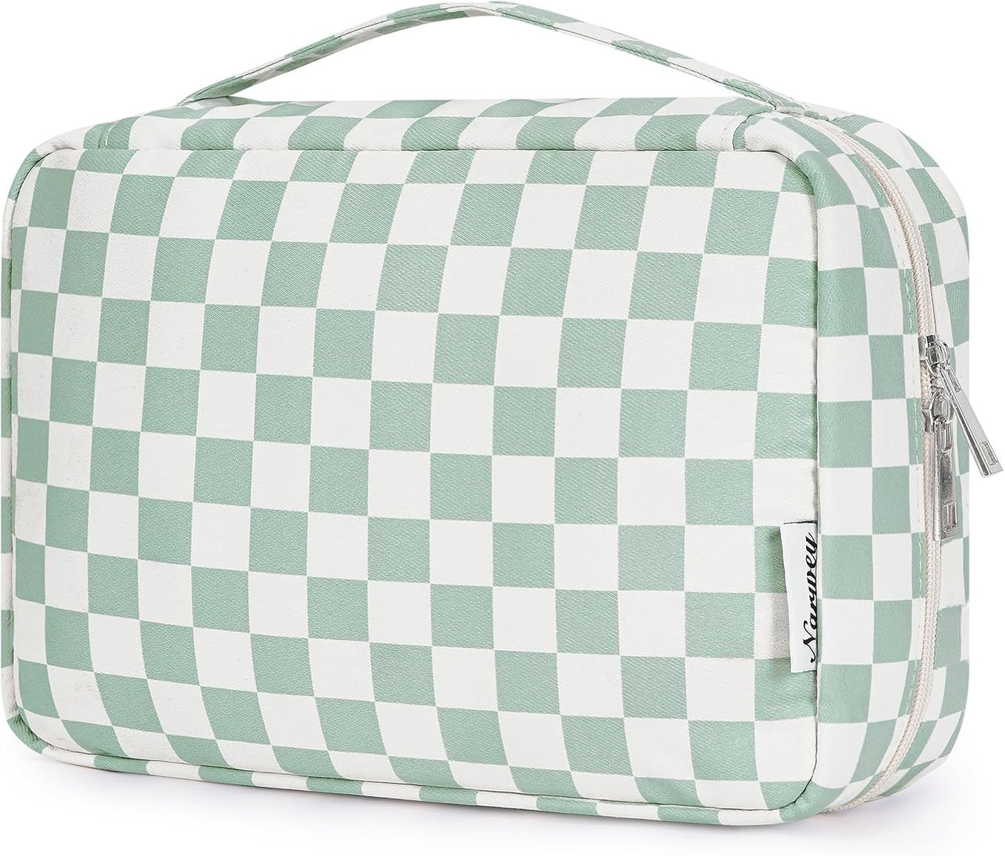 Narwey Small Hanging Travel Toiletry Bag for Women, Travel Bag for Toiletries, Makeup Bag Organizer Cosmetic Bags Make Up Bags for Girls