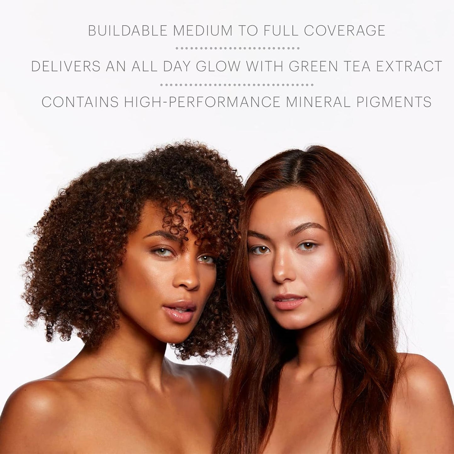 Glo Skin Beauty Satin Cream Foundation in Golden Fair - Liquid Mineral Makeup - 15 Shades, Full Coverage, Semi Matte Finish