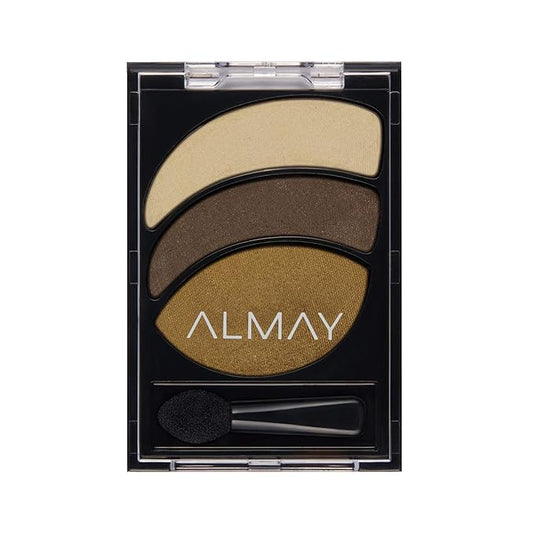 Almay Shadow Trio Palette, Longlasting Smoky Eyeshadow Makeup, Three Shades, Hypoallergenic, 030 Coppery Blaze, 0.087 oz