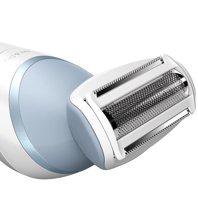 Philips Beauty Lady Electric Shaver Series 8000 with Electric Facial Hair Remover, Cordless, BRL166/91