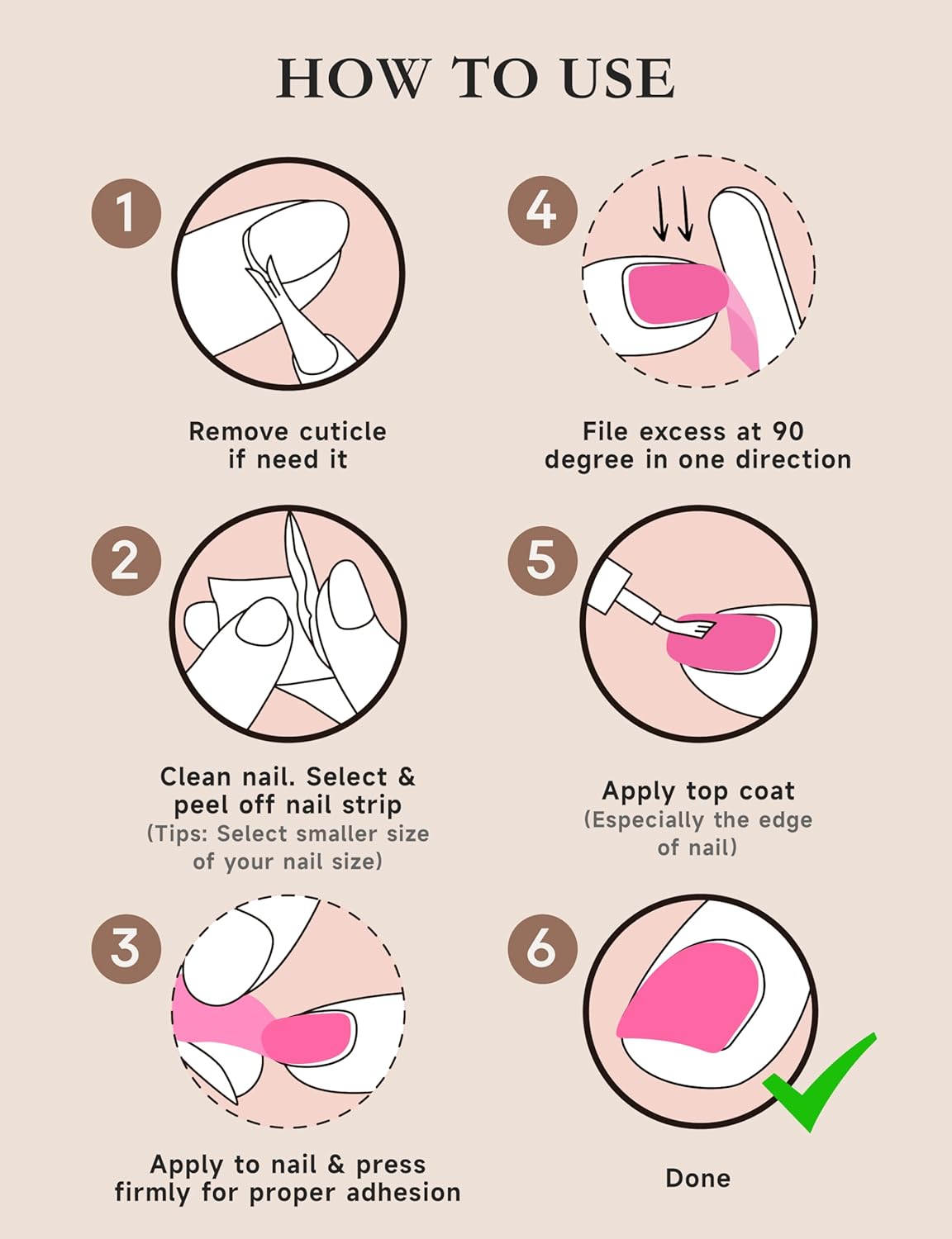 Nail Polish Strips, 44PCS Salon Quality Wraps with Top Coat, Long Lasting Gel Nail Stickers for Women Easy Apply& Remove (Eating Gingersnap Yellow)