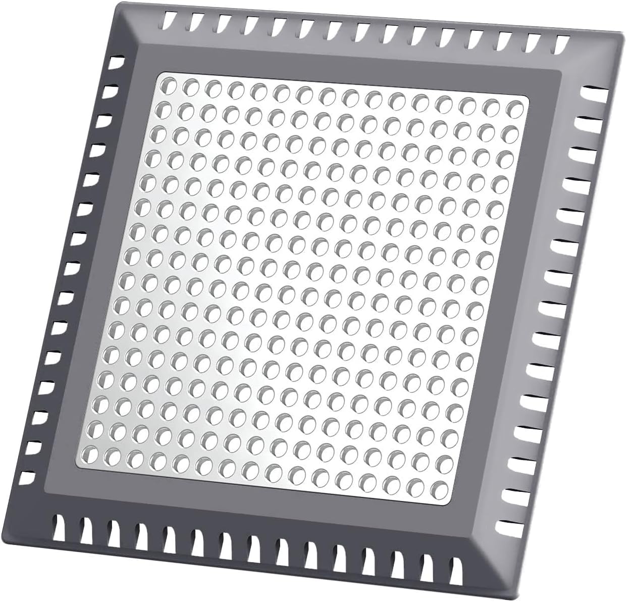 Hair Catcher/Drain Strainer/Shower Drain Cover for Bathroom Floor Drain, Stainless Steel and Silicone (Patented Product)