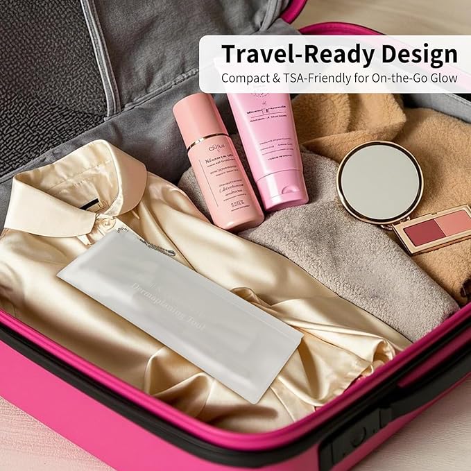 Face Razors for Women, Dermaplane Razor for Women Face, Eyebrow Razor, Facial Razors, Dermaplaning Tool, Reusable Metal Handle with 8 Microblades for Sensitive Skin, Peach Fuzz Remover, Beige