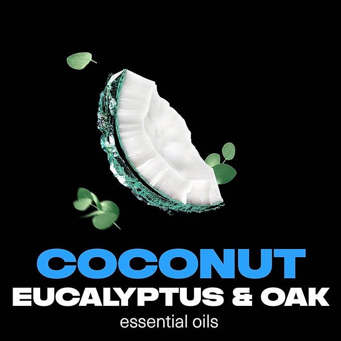 AXE Fine Fragrance Collection Premium Deodorant Body Spray for Men Pure Coconut 3 Count with 72H Odor Protection and Freshness Infused with Coconut, Eucalyptus, and Oak Essential Oils 4 oz