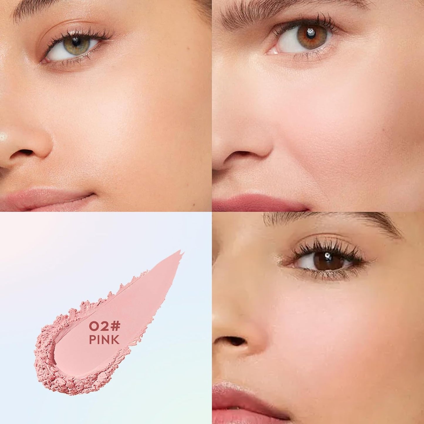 Vevivia Setting Powder - Creaseless Face Powder, Long Lasting Loose Powder Makeup with Blurring and Brightening Finish, Loose Setting Powder for All Skin Types, Shine Control, Up to 24 Wear, Pink