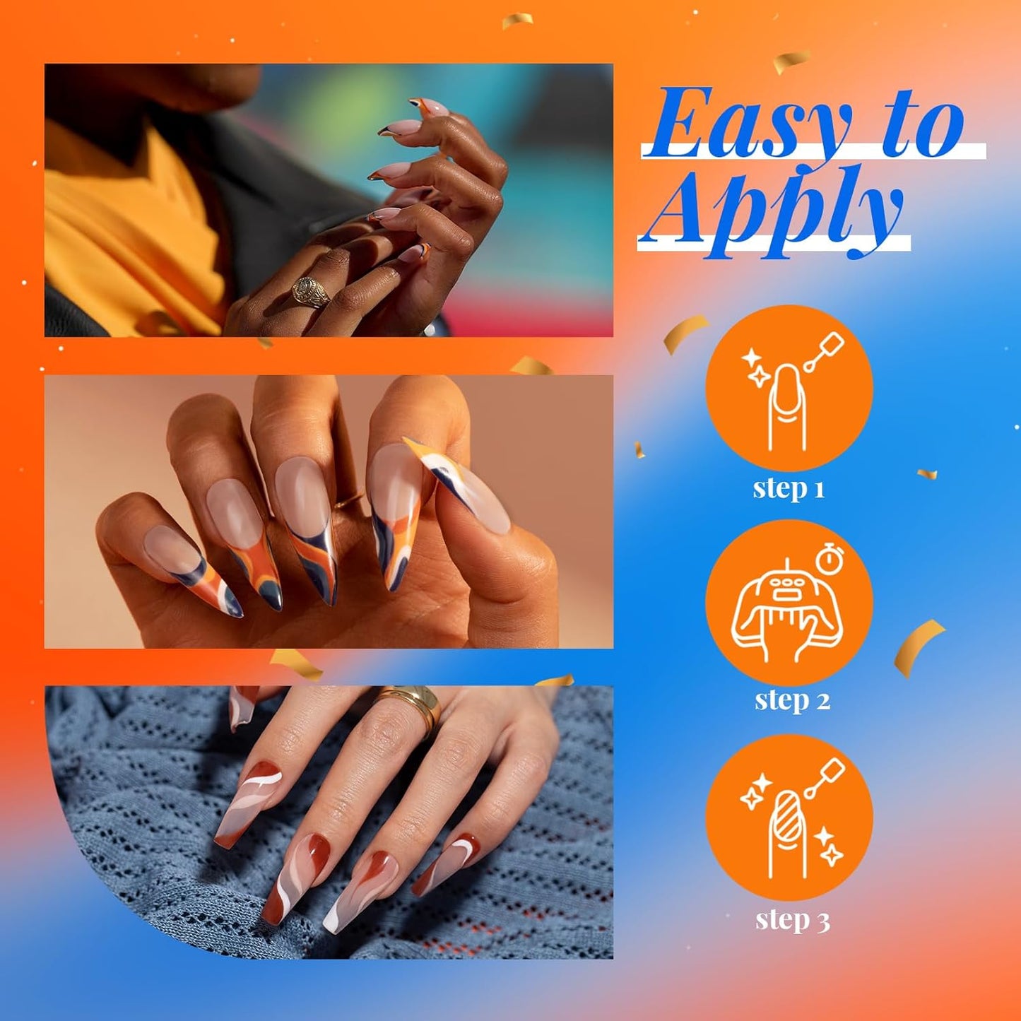 Beetles Fall Gel Nail Polish Kit - 23Pcs Burgundy Red Brown Orange Purple Colors Gel Polish Set Brown Gray Blue Green Soak Off Uv Gel Base Top Coat Gifts for Girls Glowing Attraction