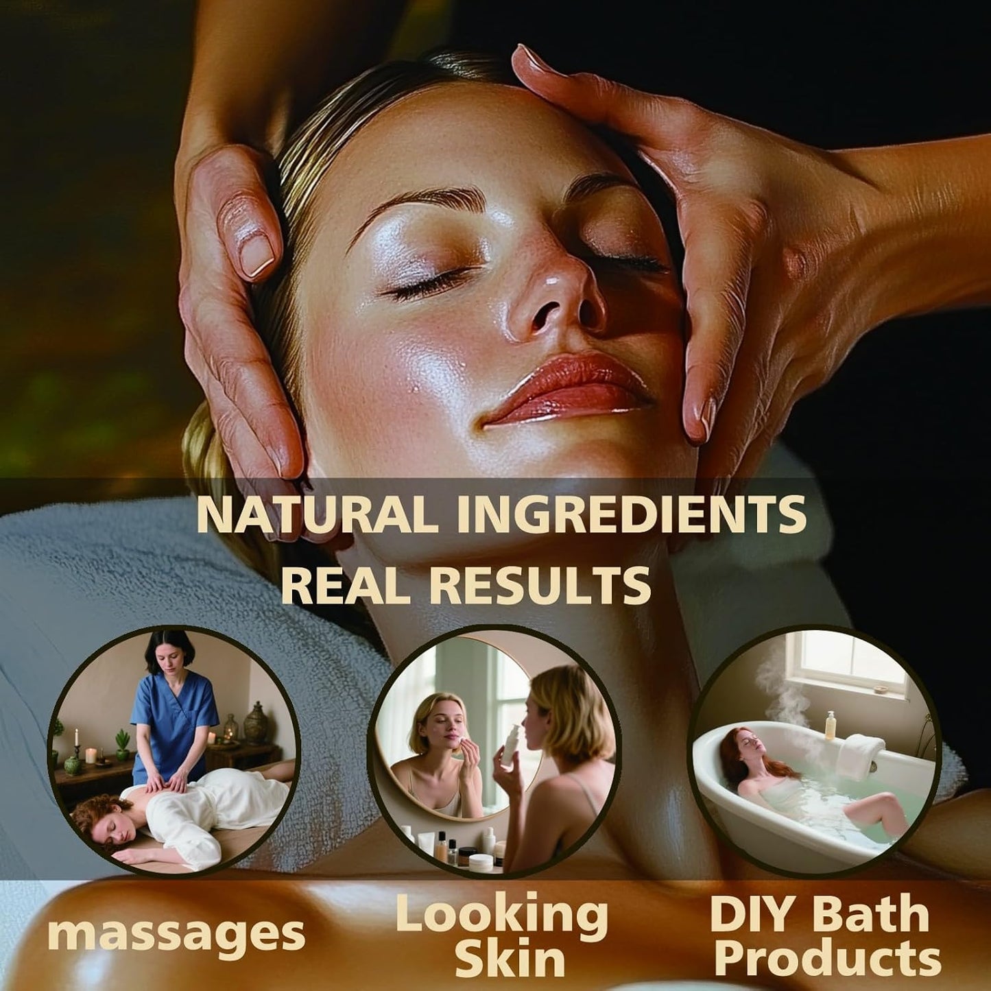 Lily Fragrance Oil-Lily Essential Oil 4.33oz (130ml)-100% Pure Natural Scent for Diffusers, Candles, Soap Making & Aromatherapy-Relaxing Home & Gift Essential Oil for Bath, Massage