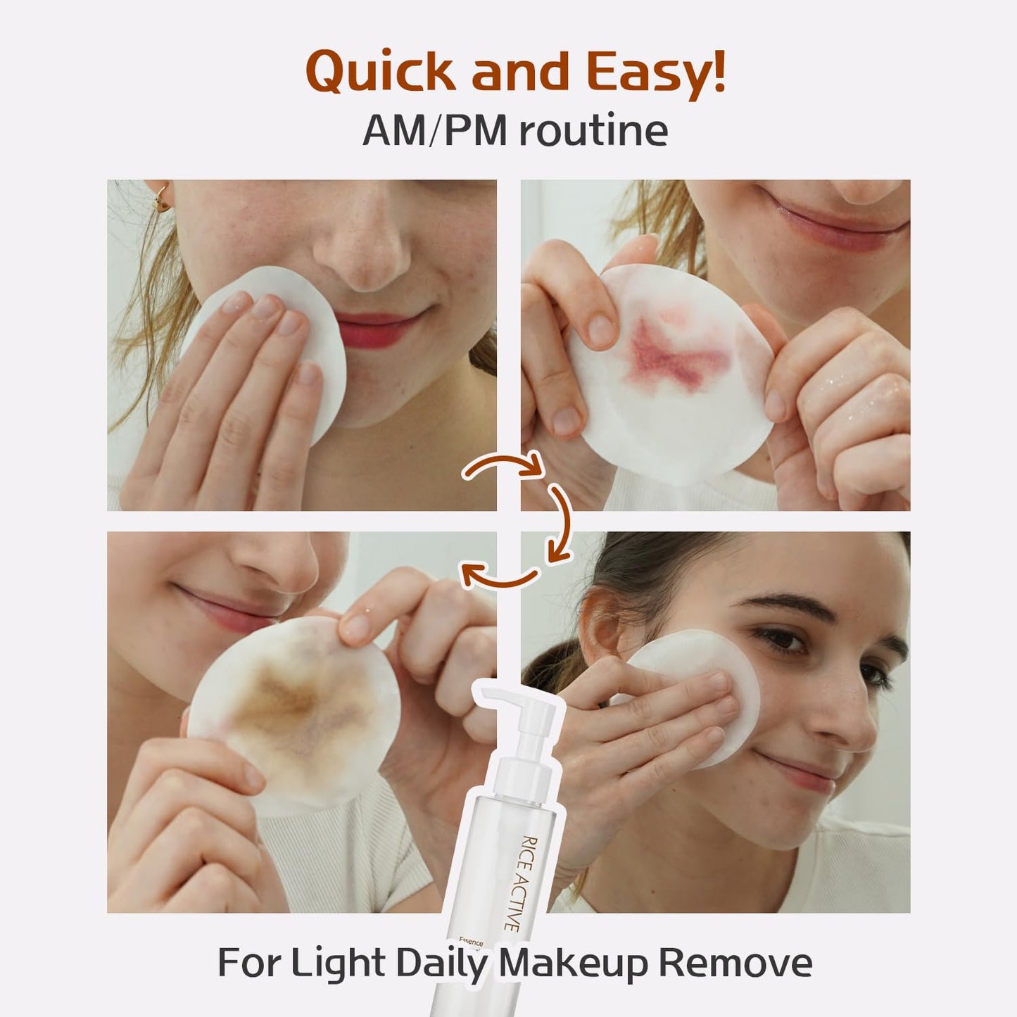 THE SKIN HOUSE Rice Essence Cleansing Water – Gentle Micellar Cleanser with Rice Extract for Hydrating | No-Rinse, Non-Irritating Makeup Remover | 150ml / 5.07 fl.oz