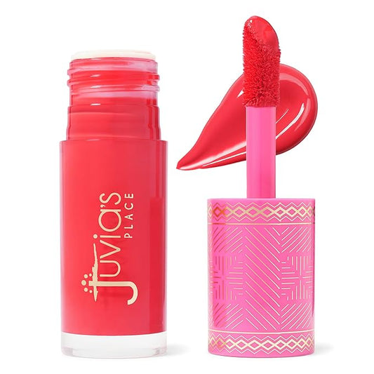 Juvia's Place Blushed Liquid Blush PinkLady - Dewy Tint Cheeks Makeup Glow Pigment Effortless Beauty Long Lasting Cosmetics Soft Creamy Natural Buildable All Skin Color Light Flawless Finish Blend