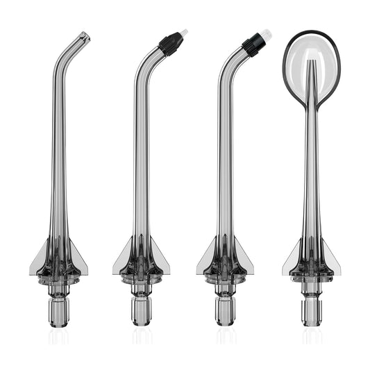Replacement Tips for Nicwell Oralfree Water Flosser, Water Flosser Replacement Heads Oral Irrigator Jet Tip（ 4 Tips Combo）