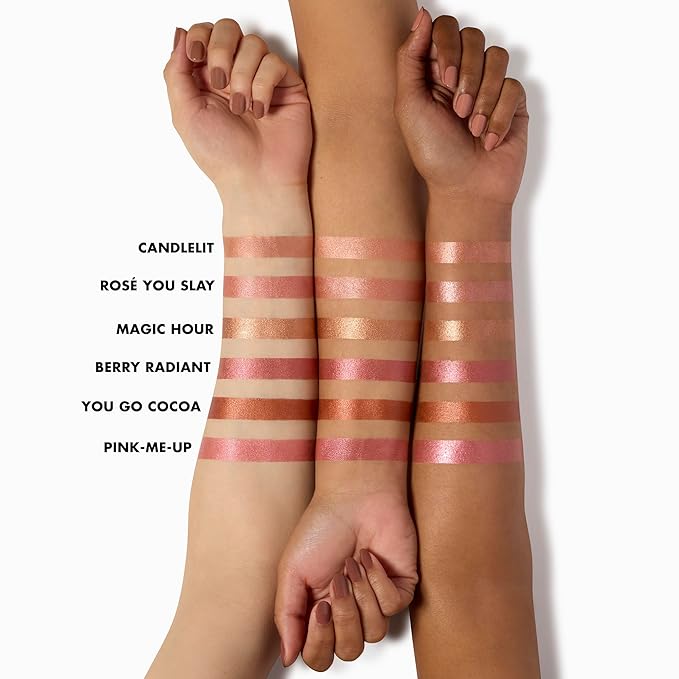 e.l.f. Halo Glow Blush Beauty Wand, Liquid Blush Wand For Radiant, Flushed Cheeks, Infused With Squalane, Vegan & Cruelty-free, Magic Hour