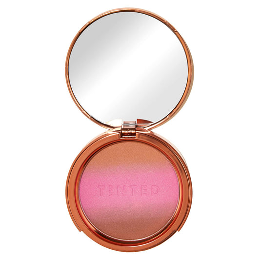 Live Tinted Huebeam Gradient Blushing Bronzer - Lightweight, Highly-Pigmented, Buildable & Blendable - Sunkissed, Glowy, Even Toned Skin Face Blush and Bronzer - Namib Nightfall