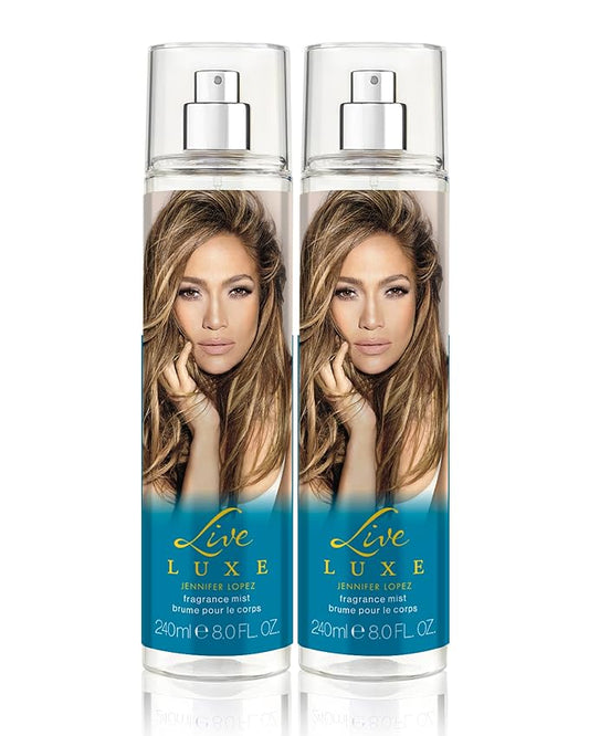 Jennifer Lopez Live Luxe Body Mist, 240ml (8fl oz) Duo Pack (2 Pack)