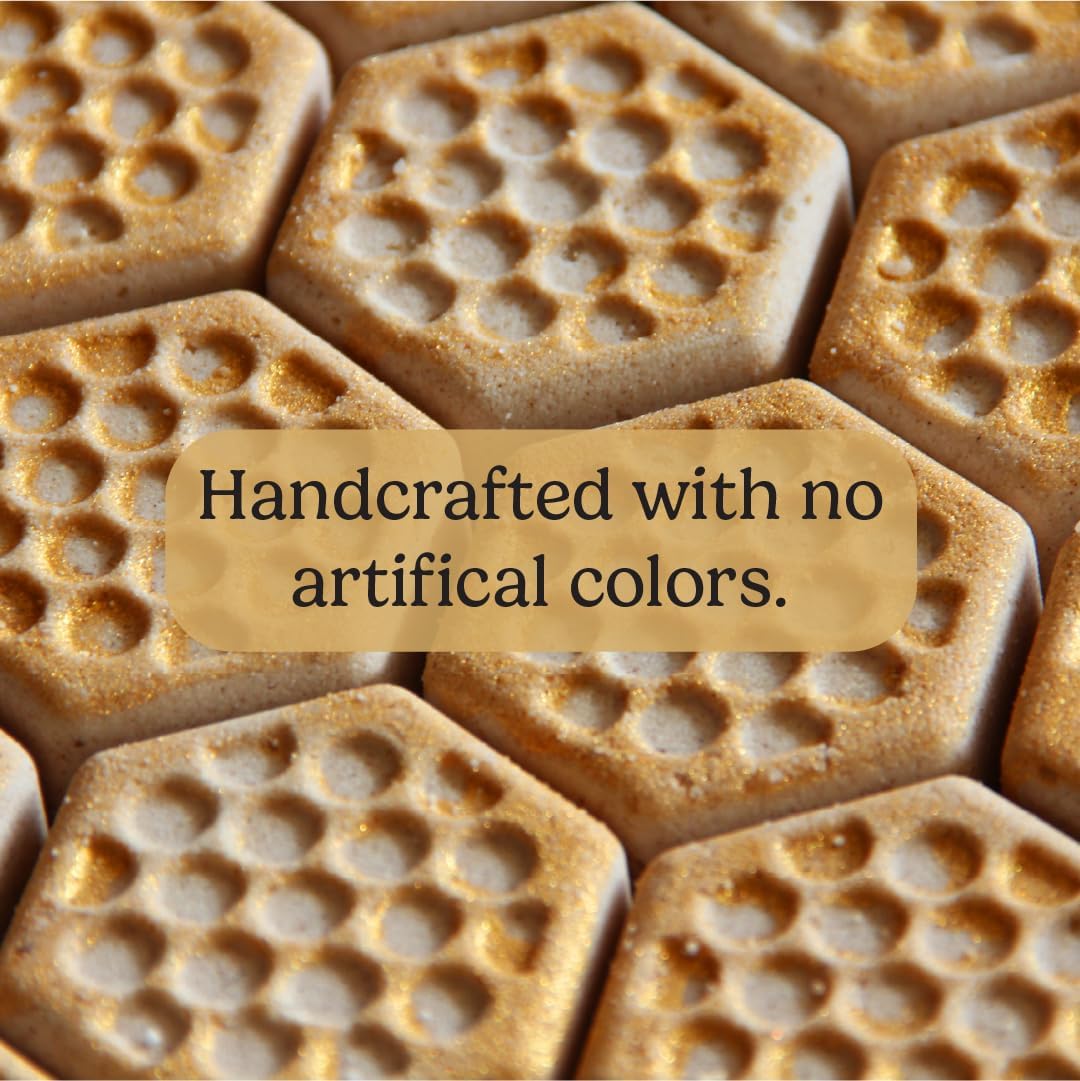 PACHA SOAP Co. Froth Bath Bomb 3 Pack, Sweet Honey Almond - Nourishing, Moisturizing, Naturally Derived & Handcrafted in The USA