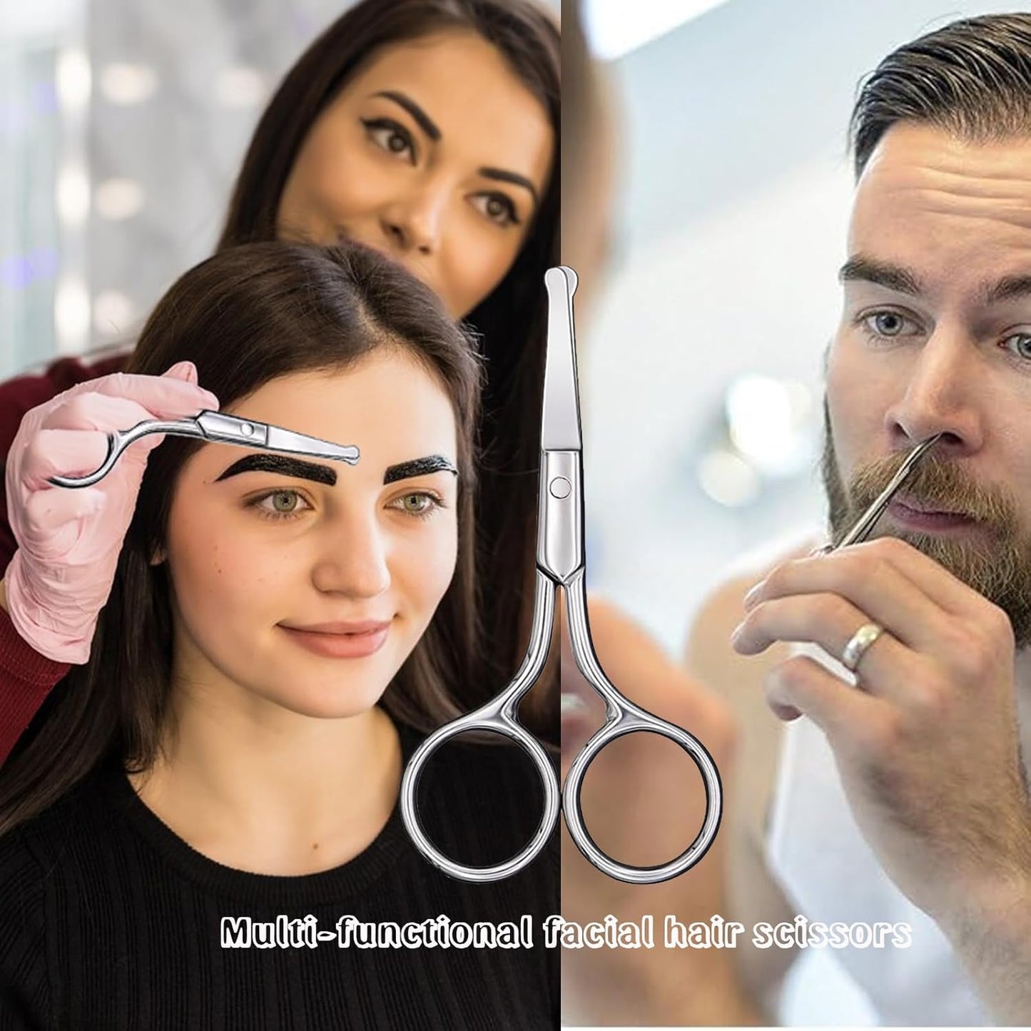 Barber Shears Hair Thinning Scissors Kit, Fozirut Tijeras De Peluqueria Profesional Blending Scissors Set, Hair Cutting Scissors Haircut Shears Wig Trimming Scissors for Haircutting, Barber Supplies