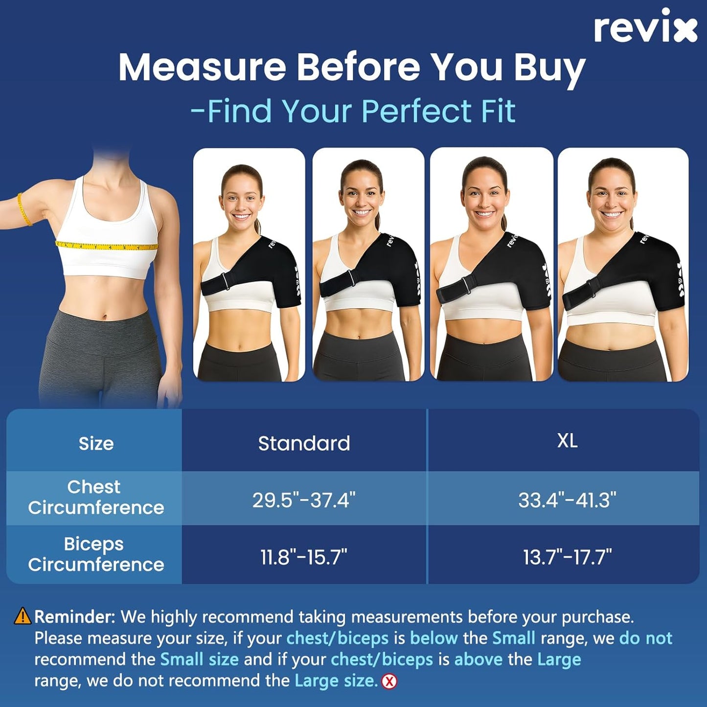 REVIX Shoulder Ice Pack Wrap for Rotator Cuff and Arm, Reusable Gel Cold Wrap with Compression for Targeted Area, Soothing Discomfort & Fatigue, Easy to Put On & Take Off, Flexible Fit for Men & Women