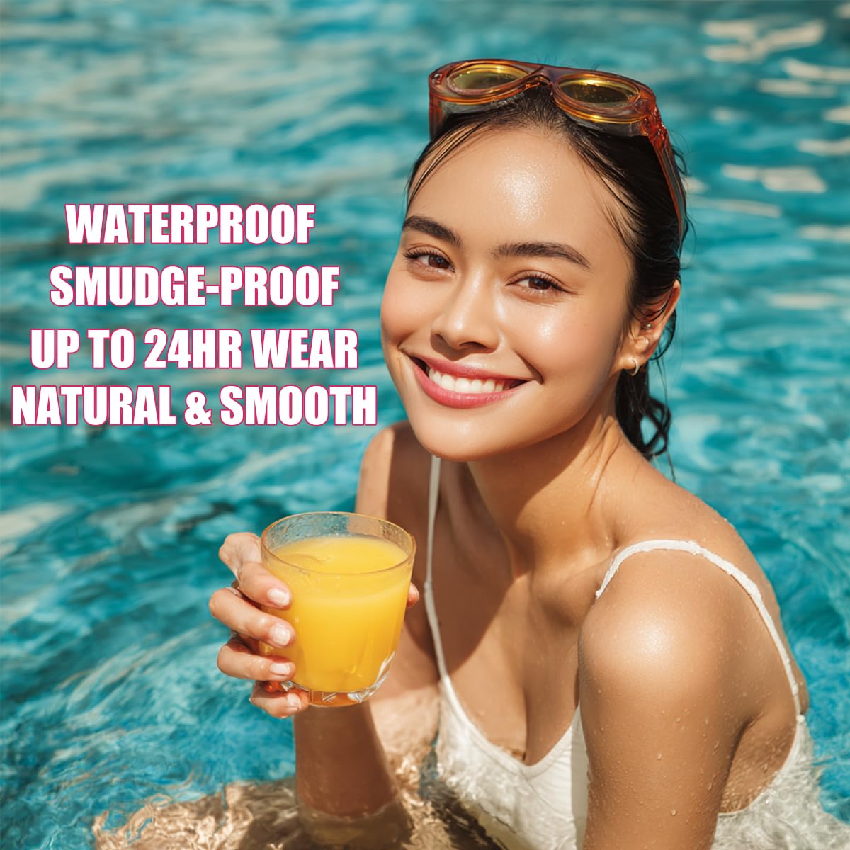 Eyebrow Pencils for Women, 2-in-1 Dual-Ended Microblading Eyebrow Pencil Waterproof with 2 Fork Tip and Spoolie Brush for Hair-Like Natural Brows Eyebrow pen, Non-Dry, Last All-Day (Brown)