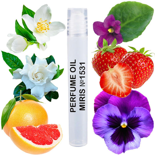 MIRIS Perfume Oil No. 1531, Inspired by Daisy, Long-Lasting Women Roll-On, Rollerball 0.34 Fl Oz / 10 ml