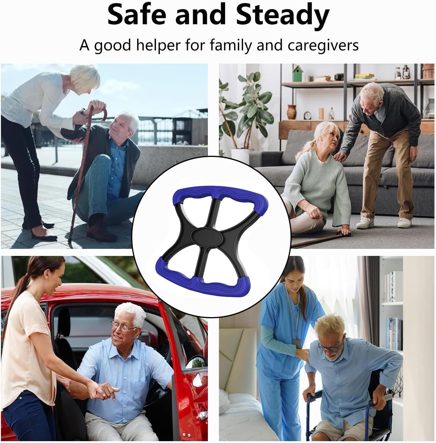 Lift Assists Standing, Lift Standing Aid with No-Slip Grip Handles to Transfer Elderly for Seniors, Obese