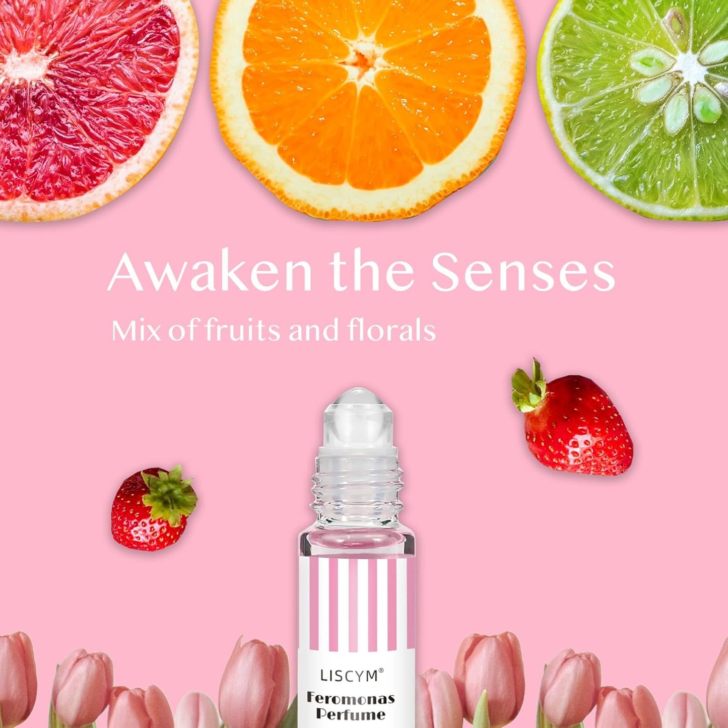 Pheromones Perfumes for Women, 10 ml Travel Size Feromonas Fragrance Oil to Attract Men, Long-Lasting, Roll-On