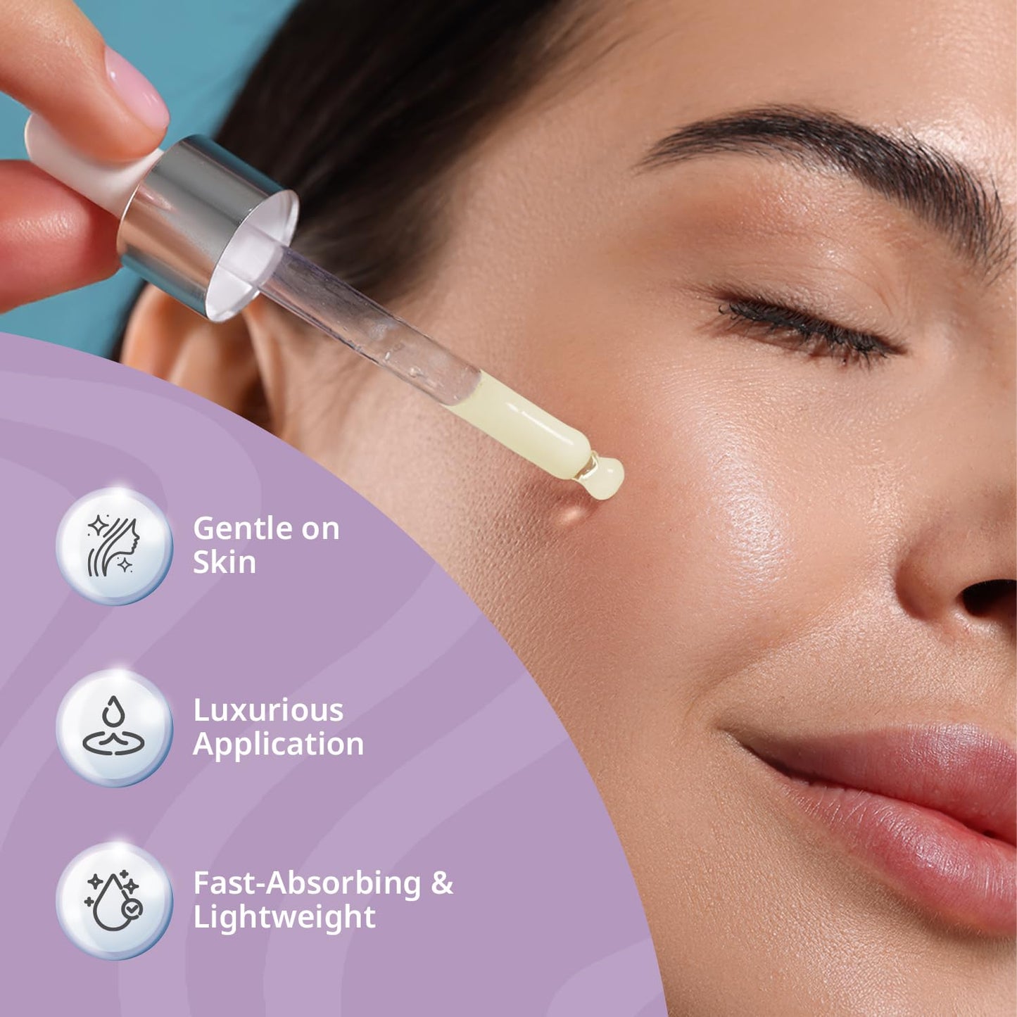 Gentle Hydration Serum - Lightweight & Moisturizing for Sensitive Skin with Hyaluronic Acid, Niacinamide & Aloe Vera - Face Serum for a Soft, Calm Glow