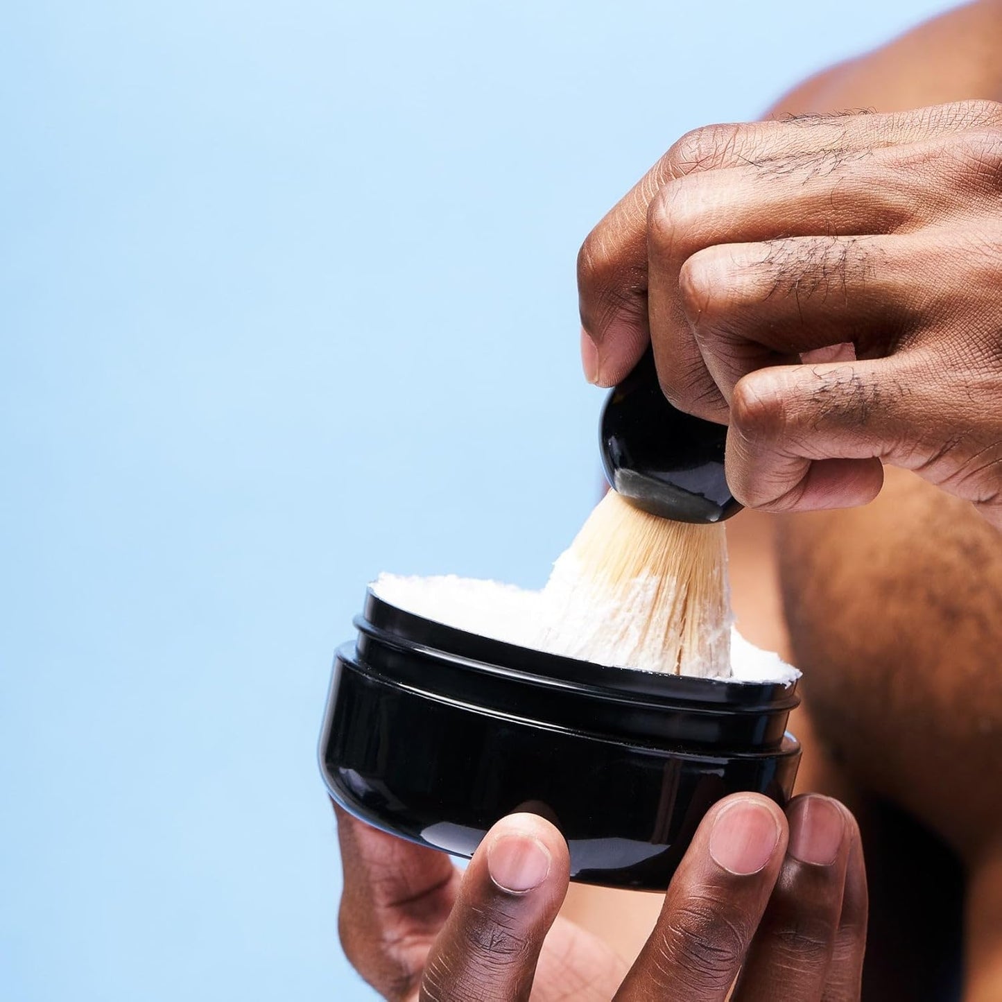 ROCKWELL RAZORS 6S Shave Kit, Matte Stainless Steel Razor, Shave Cream, Faux-Badger Brush and Blades