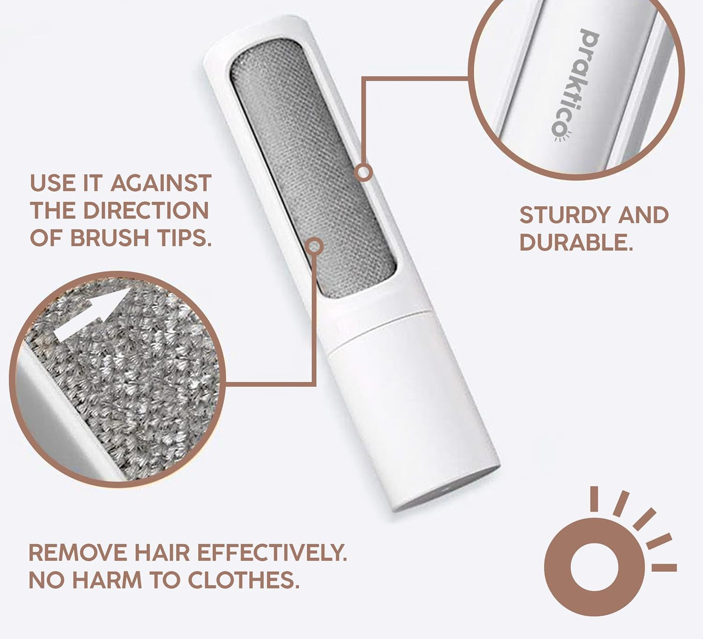 Reusable Lint Roller – Portable & Compact Pet Hair Remover for Clothes, Furniture & Car | Eco-Friendly, Washable & Durable (Pink)