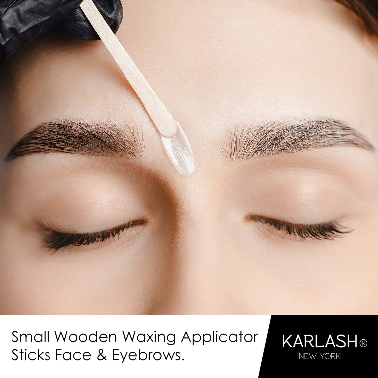 100 Pieces Small Wax Sticks Wood Spatulas Applicator Craft Sticks for Body Hair Eyebrow Lip Nose Removal Slanted/Round (Pack of 100)