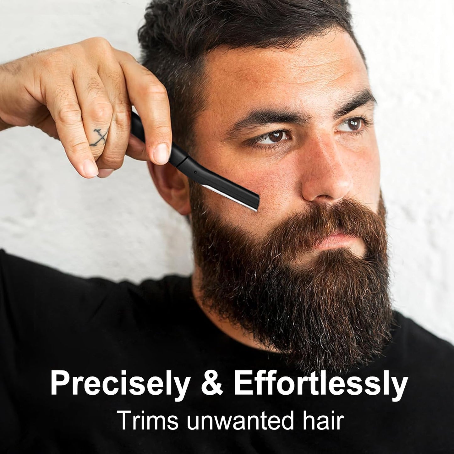 Precision Dermaplane Razor, Face Razors for Women and Men, Eyebrow Razor, Dermaplaning Tool, Peach Fuzz Remover, Skin-friendly Microblades with Protective Cap