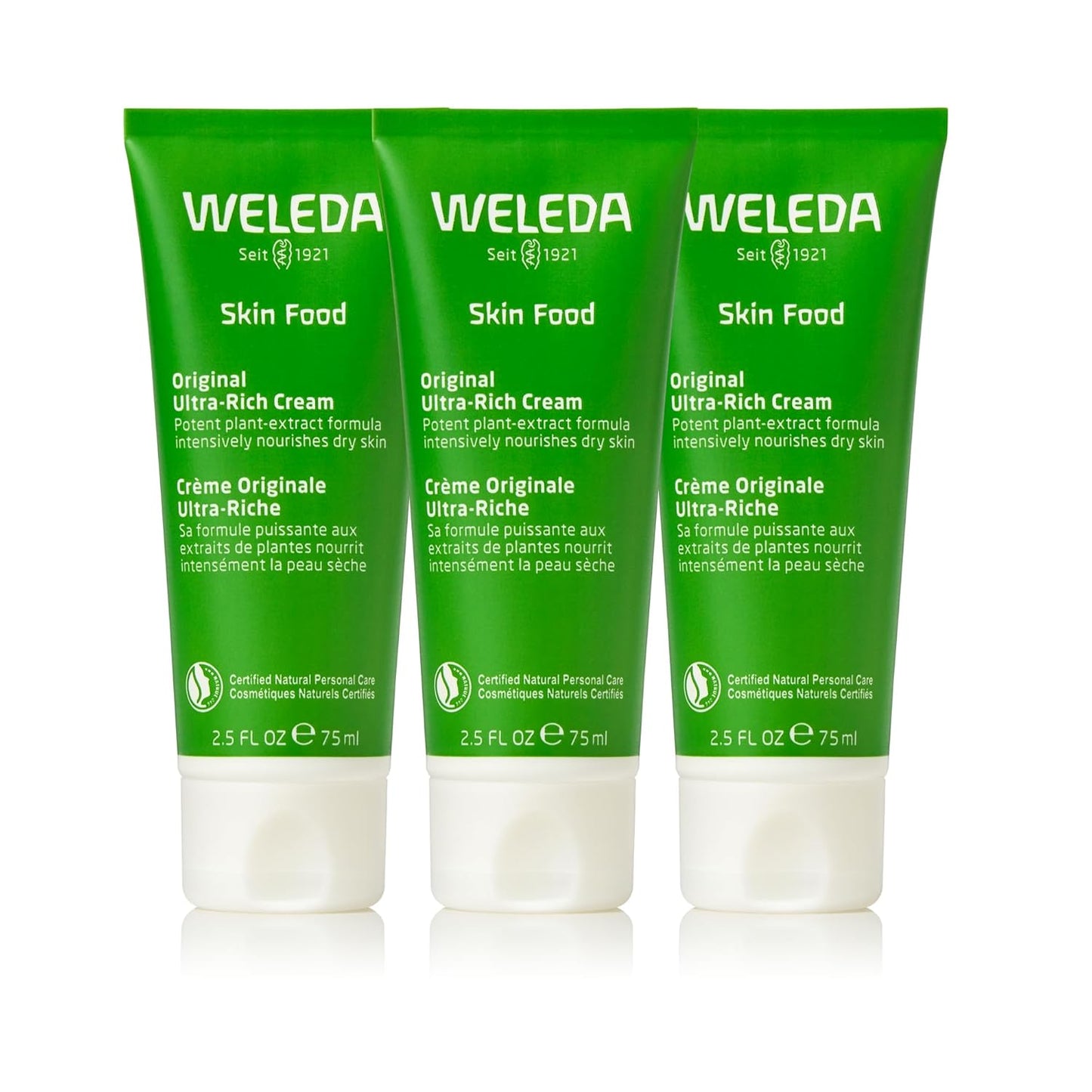 Weleda Skin Food Original 3-Pack with Body Lotion, 6.8 oz