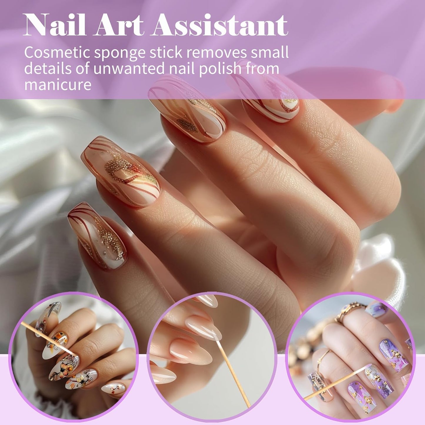 1000PCS Pointed Cotton Swabs - Precision Tip Cotton Swabs - 4 Inch Microblading Cotton Swabs - Microblading Cotton Buds for Eyebrow Eyelash Extensions, Makeup, Nails, Tattoo Permanent Supplies（PINK）