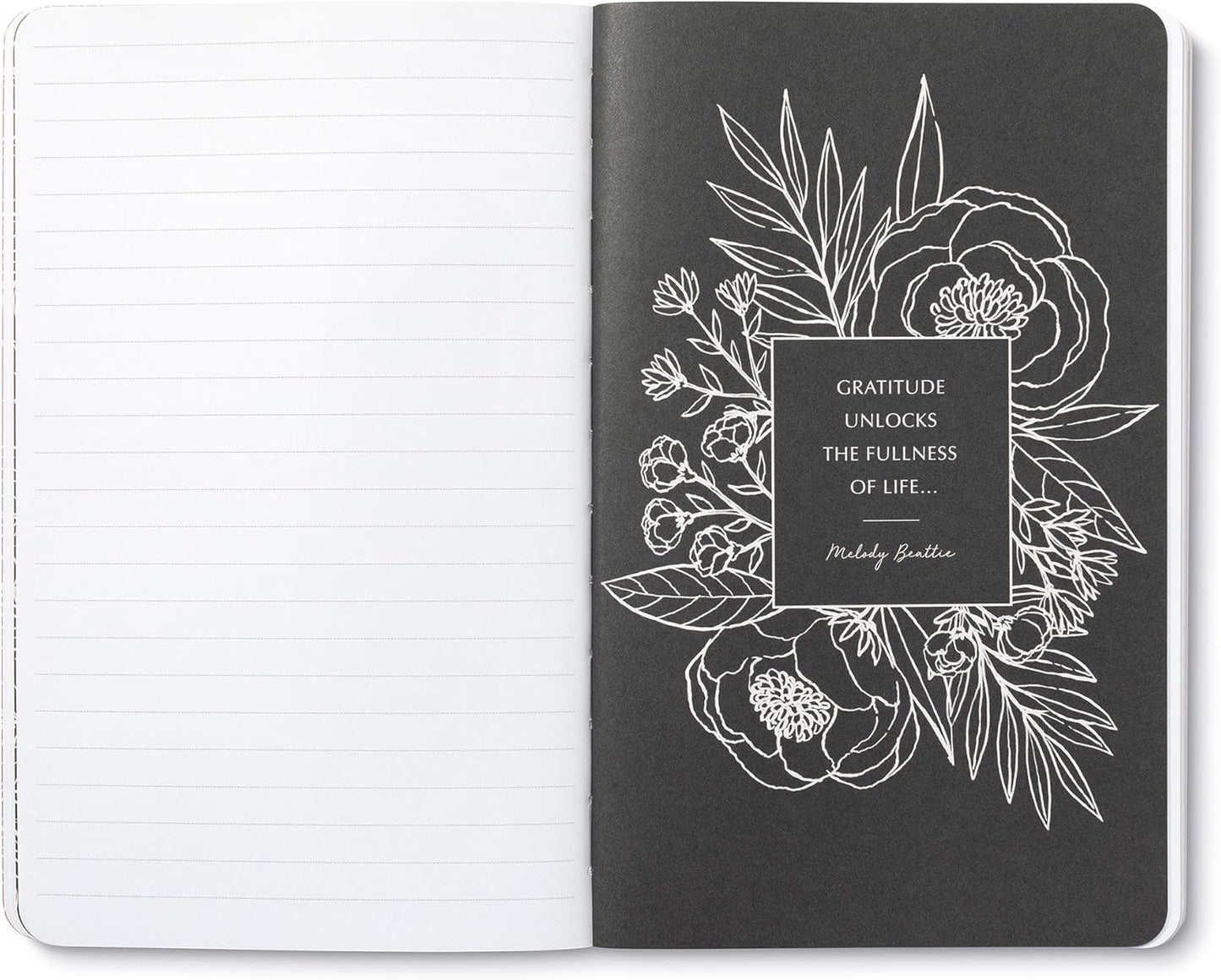 Compendium Softcover Journal - My heart gives thanks… – A Write Now Journal with 128 Lined Pages, 5″W x 8″H