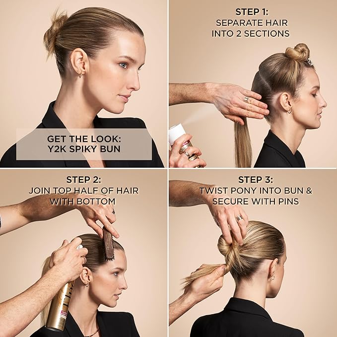 L'Oreal Paris Elnett Satin Extra Strong Hold Color Treated Classic Hairspray, 11 oz