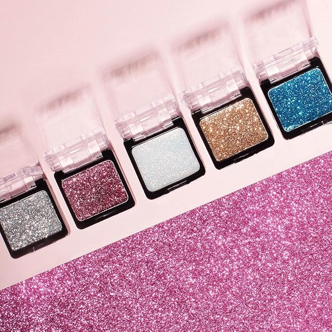 wet n wild Color Icon Eyeshadow Glitter - Ultra-Pigmented, Vitamin E Infused for a Silky-Smooth Moisturizing Application, Cruelty-Free & Vegan - Toasty