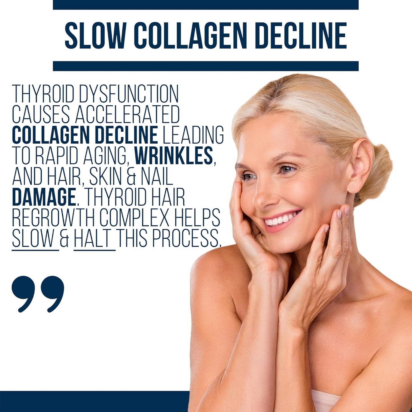 Dr. Westin Childs - Thyroid Hair Regrowth Complex - Skin & Nails Vitamins for Women, Silicon & Biotin for Hair Loss, Beauty & Collagen in Hypothyroidism, Hashimoto's & Hyperthyroidism - 60 Ct