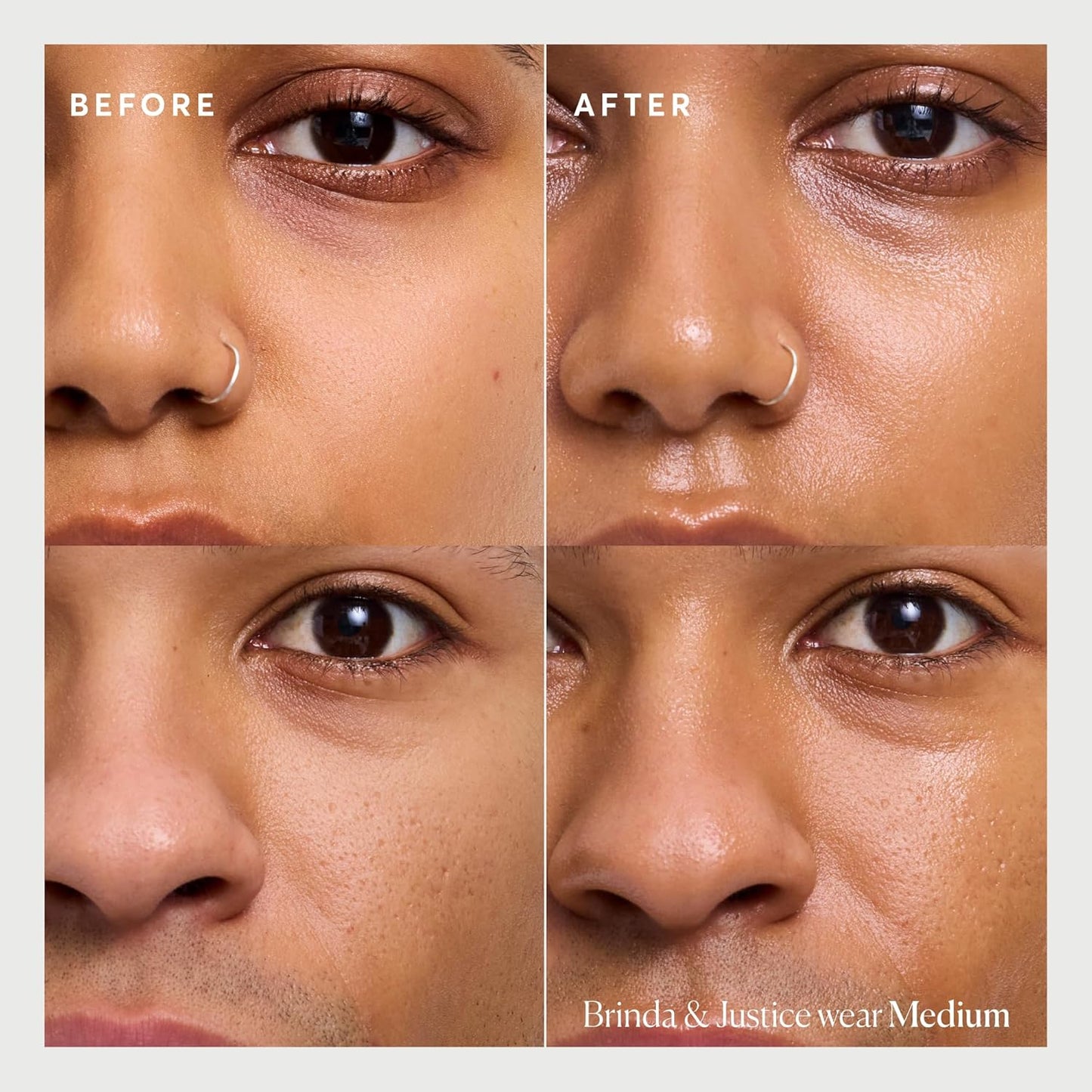 Naturium Dew-Glow Tinted Moisturizer SPF 50+ Medium, Daily Moisturizing Sunscreen & Face Primer with Tint, Skin Protector with Dewy Finish, 1.7 oz