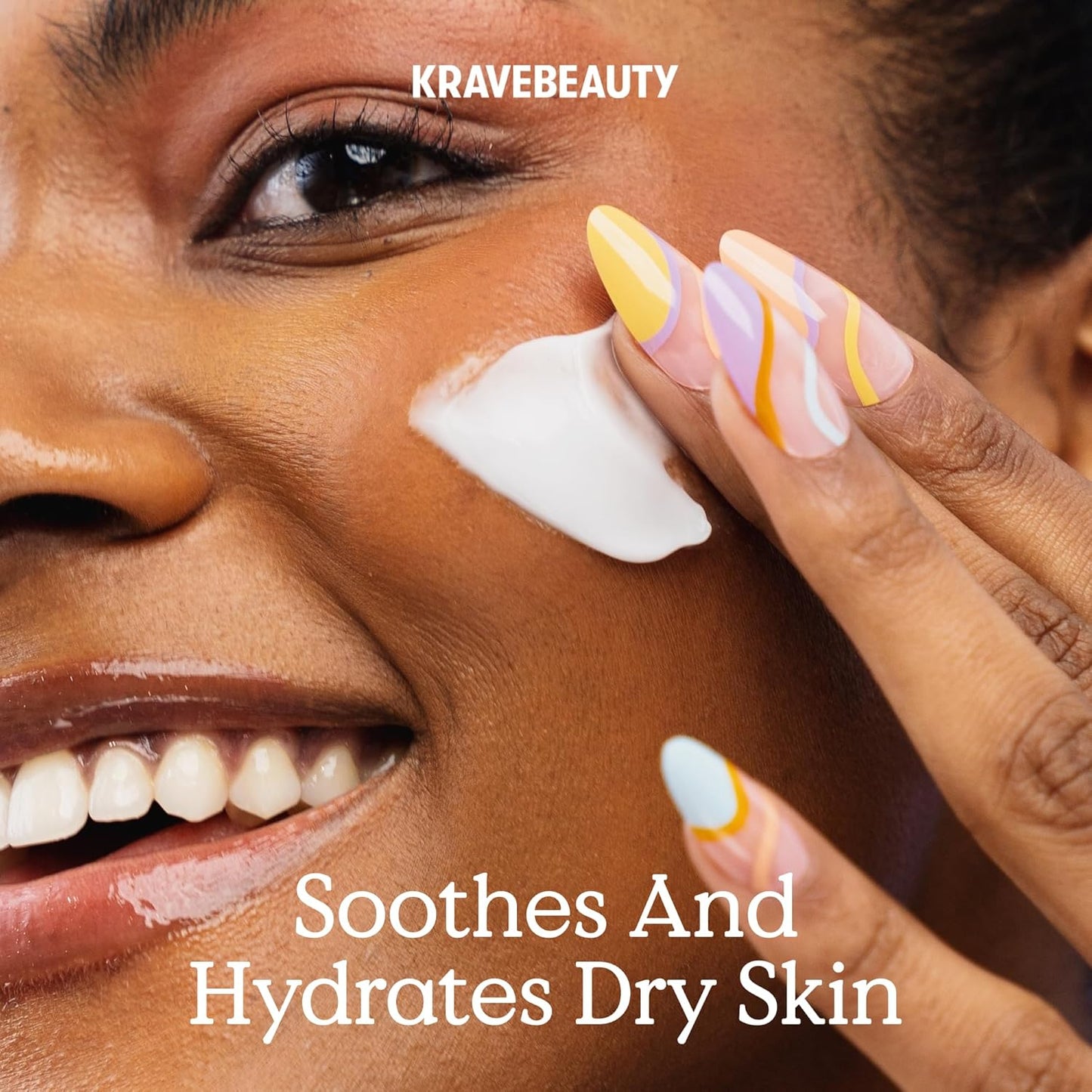 KraveBeauty Oat So Simple Water Cream Refill, Enriched With Oat & Squalane To Soothe & Lock In Moisture, Everyday Moisturizer, For All Skin Types, Vegan & Cruelty Free, 6.76 fl oz