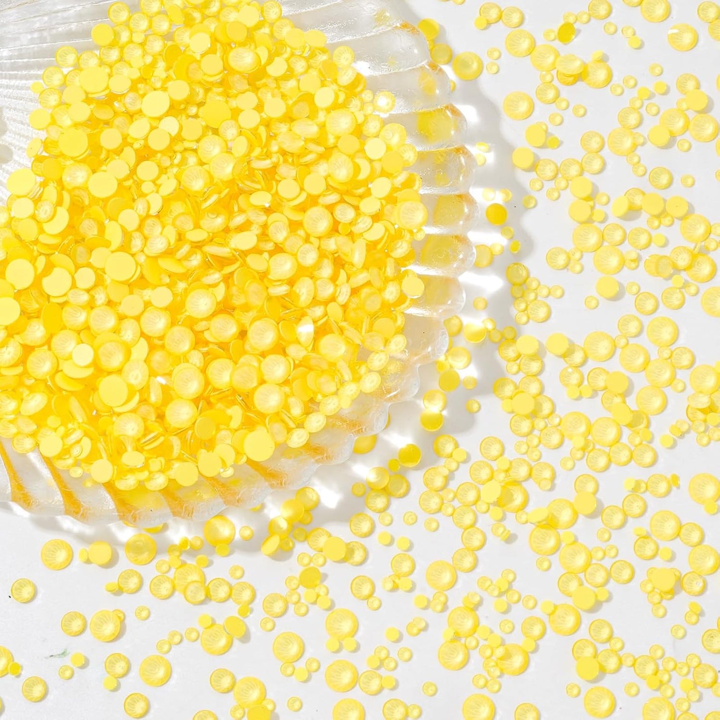 Mocha Citrine Flatback Rhinestones, Glass Rhinestones for Nail Art and Craft, Glue Fix, Loose Crystal Gemstones(Mocha Citrine, SS8, 1440pcs, 2.3-2.5mm)