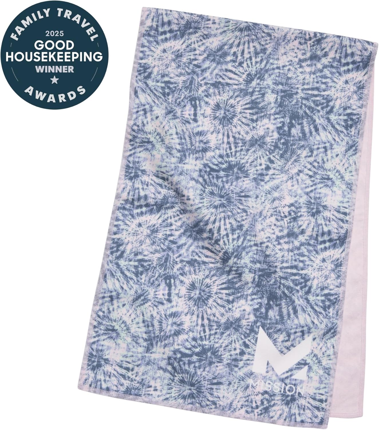 MISSION Original Cooling Towel - Soft, Durable Microfiber - Cools Up to 2 Hours - UPF 50 Sun Protection - Machine Washable