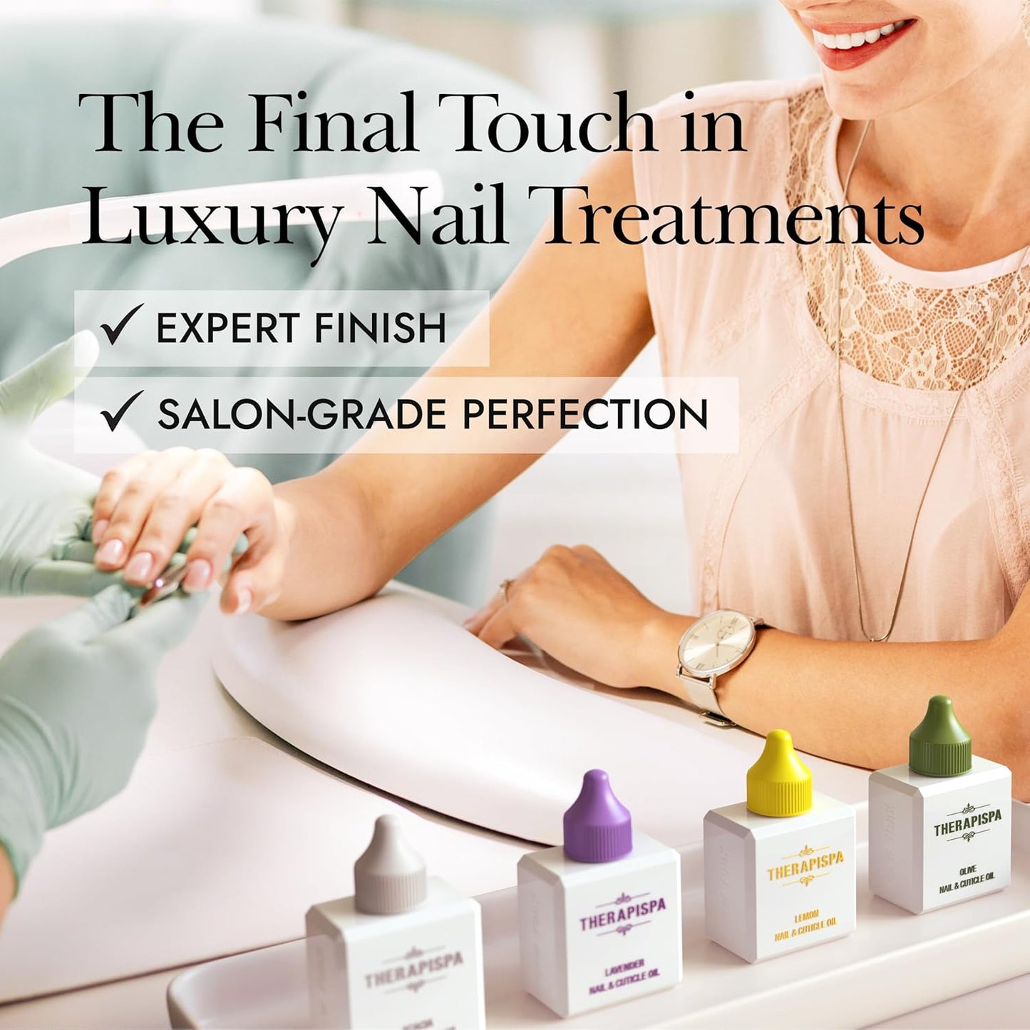 Nail & Cuticle Oil with Avocado, Jojoba, Biotin & Vitamin E – Nail Growth Oil for Strengthening, Hydrating & Reviving Peeling Nails (Lemon, 2.0 fl oz)