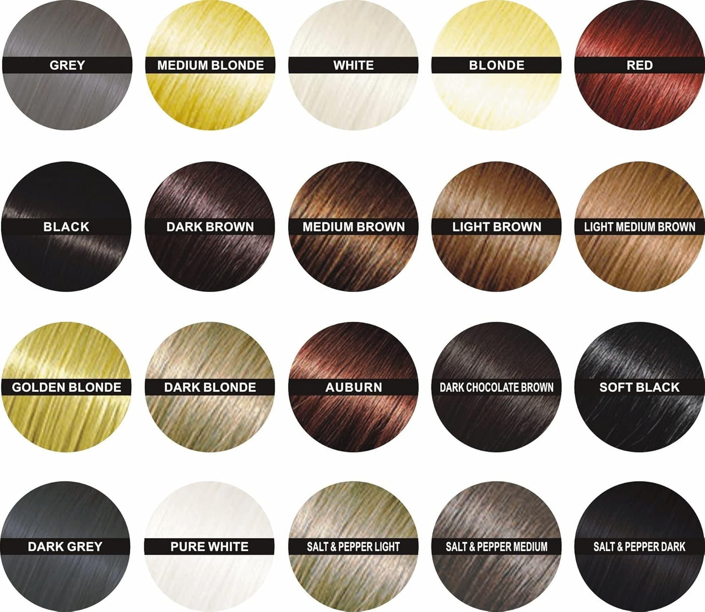 Hair Building Fibers 200 Grams 7 Oz. With Bottle By Finally Hair 50g*4 (Light Salt and Pepper (light brown & grey special formula))