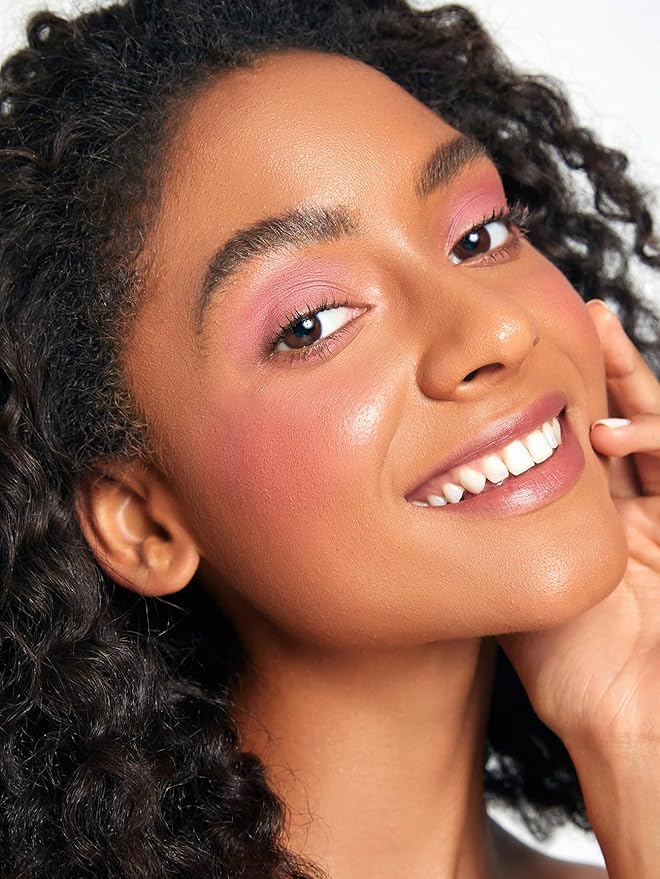 SHEGLAM Divine Flush Matte Blush Powder - Highly Pigmented, Non-Fading, Long Lasting Glowing Lightweight Natural Face Makeup