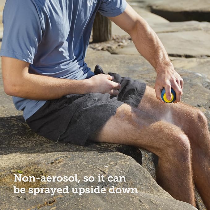 Oars + Alps Sunscreen Spray for Face & Body, SPF 70 Spray Sunscreen Infused with Vitamin C & Antioxidants, No White Residue, Water & Sweat Resistant, All Skin Types, Lightweight, Hydrating, 6oz, 1pk