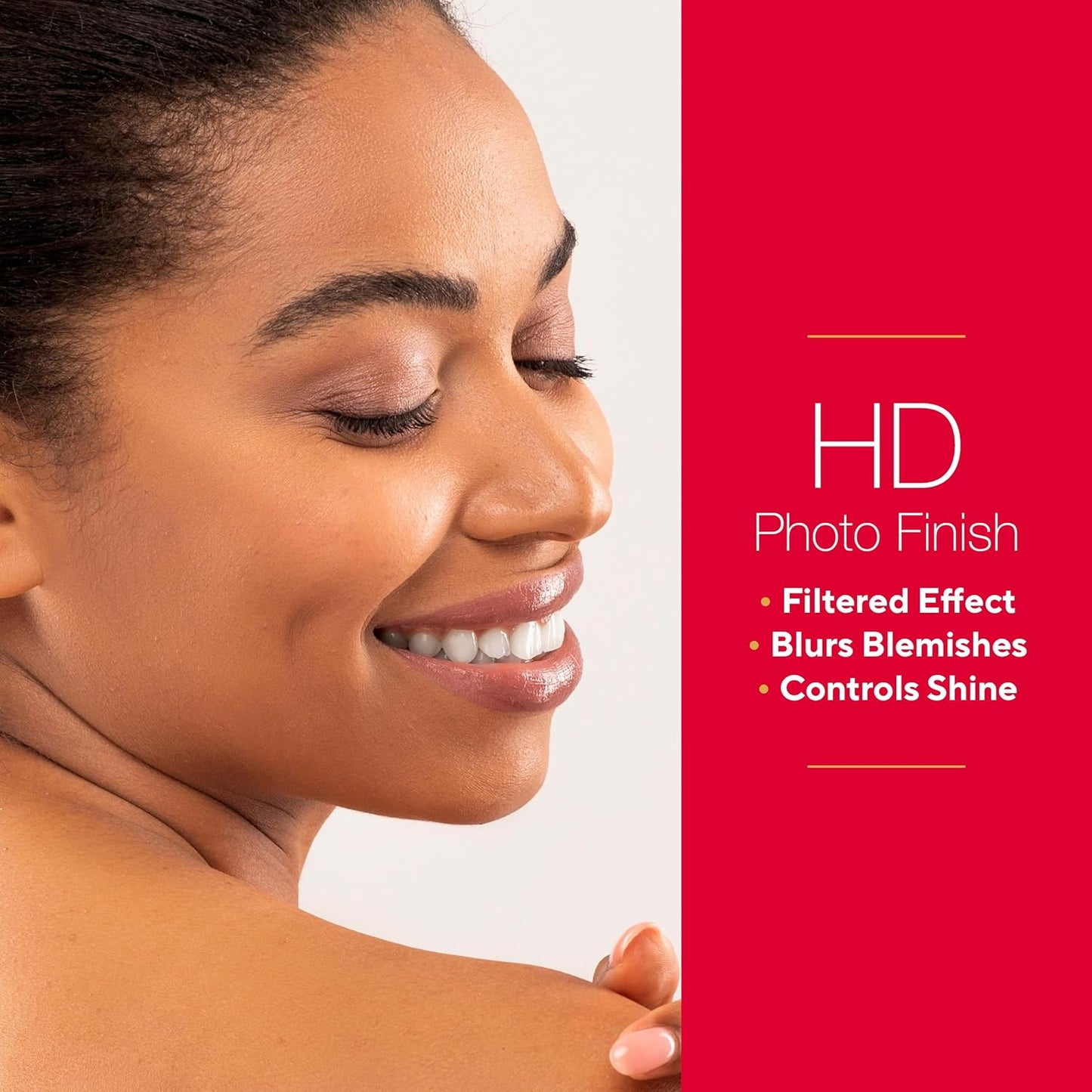 Mirabella Invincible All-in-One Foundation & Setting Powder - Buildable Mineral Blurring Powder Foundation for All Skin Types - HD Matte Finish - Light L8