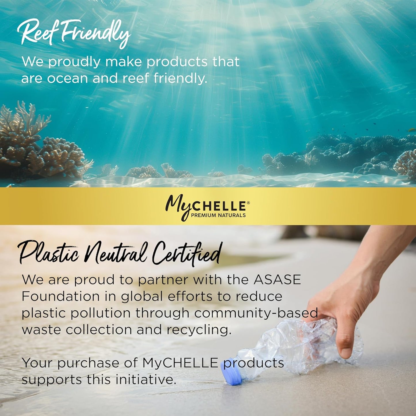 MyCHELLE Sun Shield Stick SPF 50 Tinted - Mineral Reef Safe Sunscreen for Face