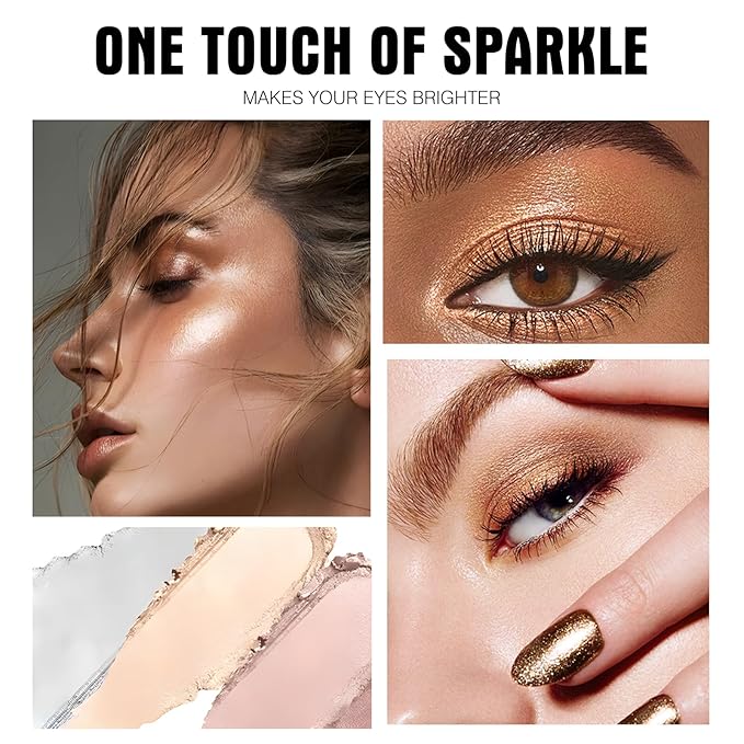 Eyeshadow Stick, Eye Brightener Stick Shimmer Smooth Cream Eyeliner Pencil Long Lasting Waterproof Glitter Highlighter Eye Shadow Makeup, Mauve Taupe