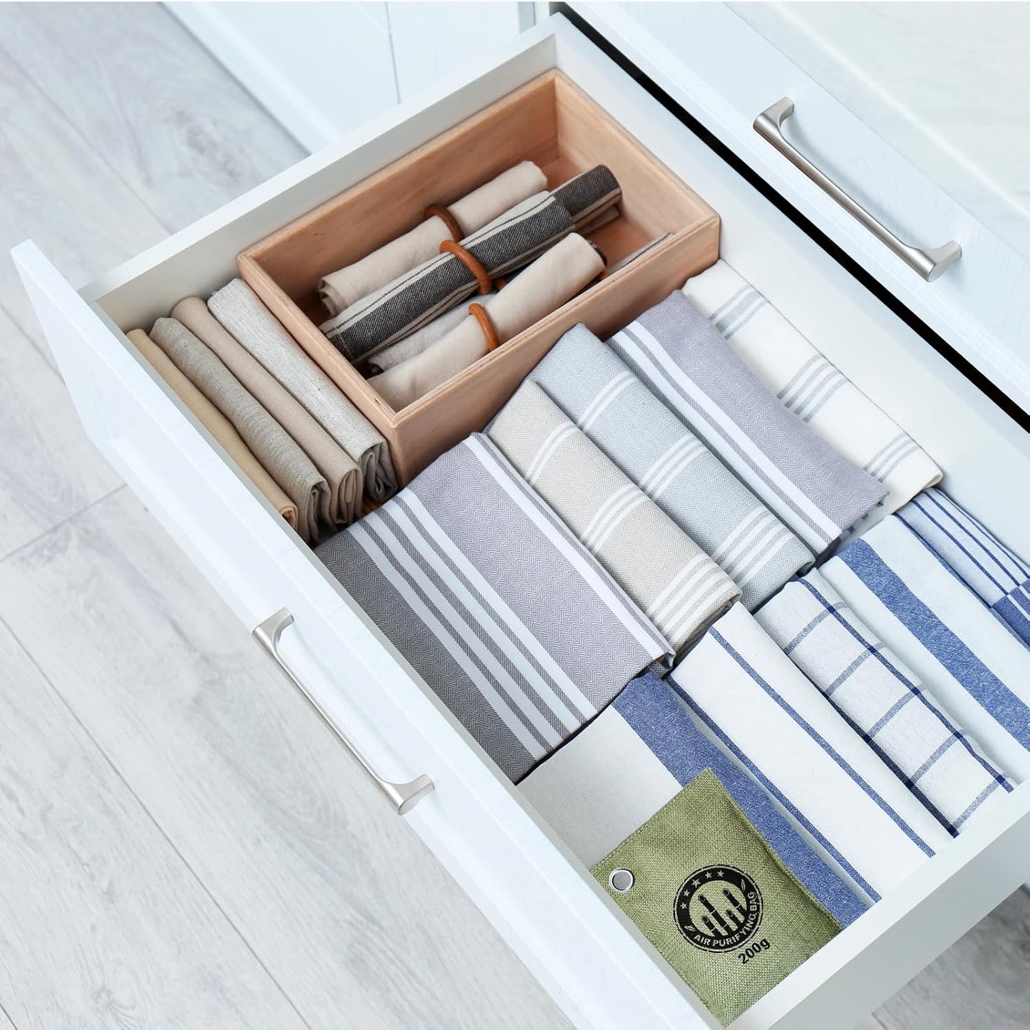 4 Pack charcoal odor absorber,Bamboo Charcoals Air Purifying Bag Charcoals Deodorizer Eliminator for Strong Odors in Car, Closet, Shoe, Basement (200G*4 Pack Green, Unscented)